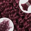 ZHONGCHENGWU Braiding Hair, Deep Wave Human Hair Bulk - No Weft, Ideal for Braiding Hair Extensions Hair Extensions(16 18 20inch) view 4