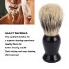 2 Pcs Shaving Brush for Men with Anti Slip Handle, Soft Hair Beard Lathering Brush for Smooth Shaving view 3