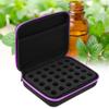 Essential Oil Storage Carrying Case, EVA Essential Oils Organizer Holder 30 Bottles Portable Hard Shell Travel Carrying Organizer Bag Box for Bottles 5ml (Purple) view 4