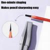 12 PCS Wooden Hard-Core Eyebrow Pencils for Women, 2025 Upgrade 2 in 1 Eyeliner and Eyebrow Pencil, Waterproof and Sweat-Proof Dark Brown Eyebrow Pencil Set with Sharpener for Beginner (Dark brown) view 3