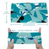 otnrnondcl Cool Blue Shark with Black Sunglasses Headbands for Women, Fashion Knotted Headband Wide Hairband Girls Hair Accessories view 3
