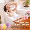Bath Bombs for Women, 12 Pack Handmade Natural Fizzies Bath Bombs with 12 Unique Scents, Relaxing Bubble Bath for Dry Skin Moisturizing, Essential Oils Bathbomb Spa Gift Set for Mom, Wife, Girlfriend view 4