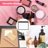 8-Pack Clear Zipper Pouches, Large 1310.4 Waterproof PVC Storage Bags, Transparent Makeup & Toiletry Organizers for Travel, Home, and Office view 3