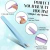 60Pcs Slanted Eyebrow Tweezers for Women Men, Stainless Steel Tweezers Bulk Professional High Precise Tweezer for Ingrown Hair Removal Plucking Blackheadl(Multicolor) view 3