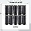 10 Black Twist-Up Deodorant Containers, 2.65 Oz Oval Tubes With Secure Caps For Diy Deodorant Creation And Cosmetic Storage view 3