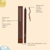 24 Hr Waterproof Eyeliner Double Sharpenable Eye Pencil, No Smudging, Fading, Smooth and Easy to Color (Black) view 2