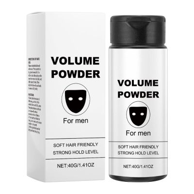Wouqinen Hair Texture Powder For Men, Easy To Apply Natural Look Volumizing Texturizing Styling Powder, Hairstyle Instant Volume, Strong Hold