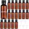 100 Pack Refillable 60 Ml Travel Bottles with Leak-Proof Flip Caps, Portable Cosmetic Containers with Funnels view 1