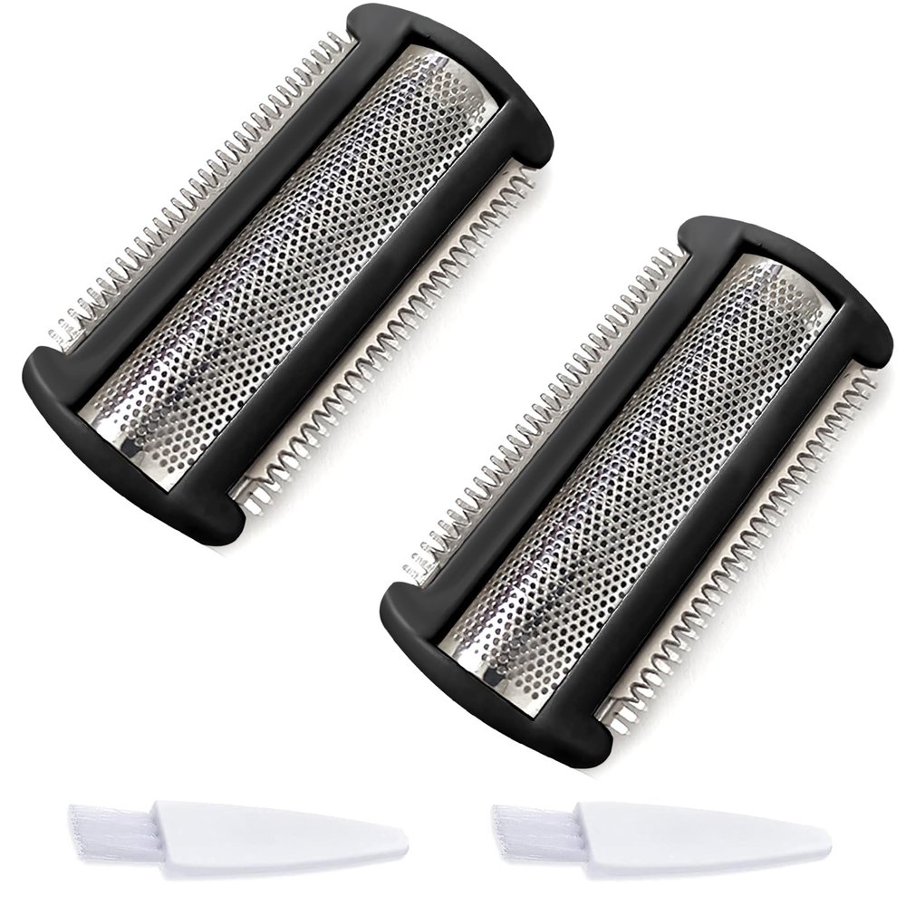2PCS BG2000 Replacement Foil Head Compatible with Bodygroom Series 7000 (BG7030/BG7040), 5000 (BG5025) & 3000  Hypoallergenic Wet/Dry Shaving System