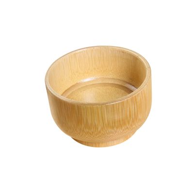 DONFAMDS Sturdy Bamboo Shaving Bowl for Men Large Deep Shaving Soap Cup for Grooming Kits