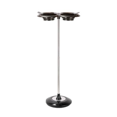 YHHLWXMDZ Salon Cart, Salon Storage, Salon Stations for Hair Stylist, with 2 Dye Bowl, for Salons, Beauty Shops(Black)