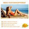 Ouhoe Tanning Gel, Natural Tannings Accelerator Cream, Contains Vitamin E Coconut Oil Walnut Oil, for Tanning Bed, Deeply Nourish and Keep Skin Soft (2pcs) view 4