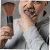 HAKIDZEL Men Beard Brush with Soft Bristles Convenient Handheld Hair Cleaning Tool for Oily Hair and Beard Grooming Lightweight and Portable Design for Travel Everyday Use view 4