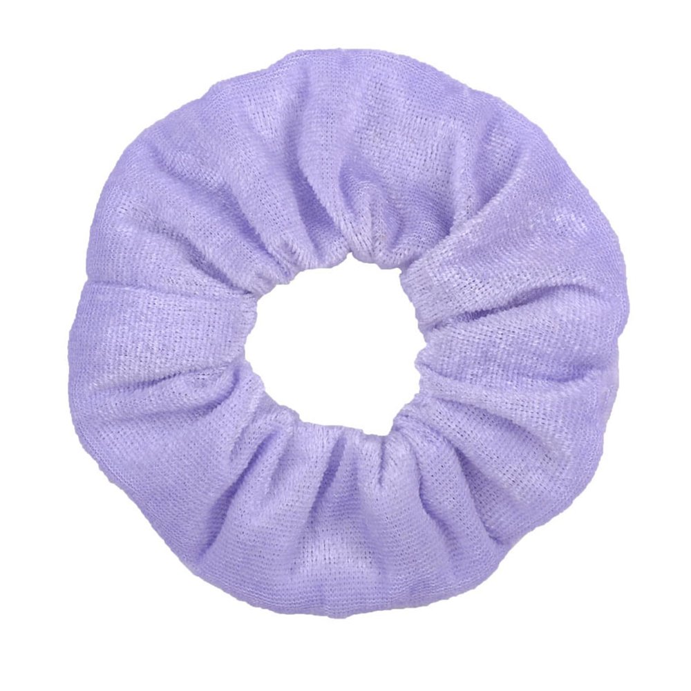 16 Pcs Light Purple Velour Fabric Hair Scrunchies for Women, 4.3Inch Satin Elastic Hair Ties for Hair, Cute Hair Bands for Hair Accessories, Clothing Decoration, Activity, Party