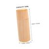 BUTIFULSIC 2pcs Wooden Essential Oil Storage Box Compact Bottle Holder for Travel Natural Wood Cylinder Organizer for Essential Oils and Cosmetics view 2