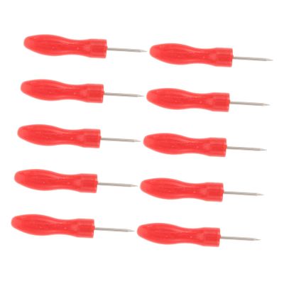 MOTHNUR 10pcs Glue Bottle Piercing Needles for Lash Glue Blocking Nozzle Tips Stainless Steel Pins for Bottles Salon Supplies