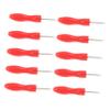 MOTHNUR 10pcs Glue Bottle Piercing Needles for Lash Glue Blocking Nozzle Tips Stainless Steel Pins for Bottles Salon Supplies view 1