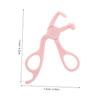 GANAZONO Manual Eyelash Curler for Women Versatile Curling Tool for All Eye Shapes Practical Design for Easy Use for Daily Makeup Parties and Special Occasions Curling Effect view 2