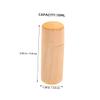 FOMIYES 2pcs Essential Oil Holder Wooden Storage Box for Bottles Portable Cylinder Case with Impact Resistant Design for Travel and Home Organization view 2