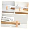 FOMIYES 2pcs Essential Oil Holder Wooden Storage Box for Bottles Portable Cylinder Case with Impact Resistant Design for Travel and Home Organization view 3