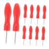 SHERCHPRY 10pcs Glue Bottle Piercing Needles Blocking Nozzle Tips for Lash Glue Bottle Pin Stainless Steel Pins for view 1
