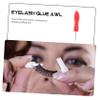 SHERCHPRY 10pcs Glue Bottle Piercing Needles Blocking Nozzle Tips for Lash Glue Bottle Pin Stainless Steel Pins for view 3