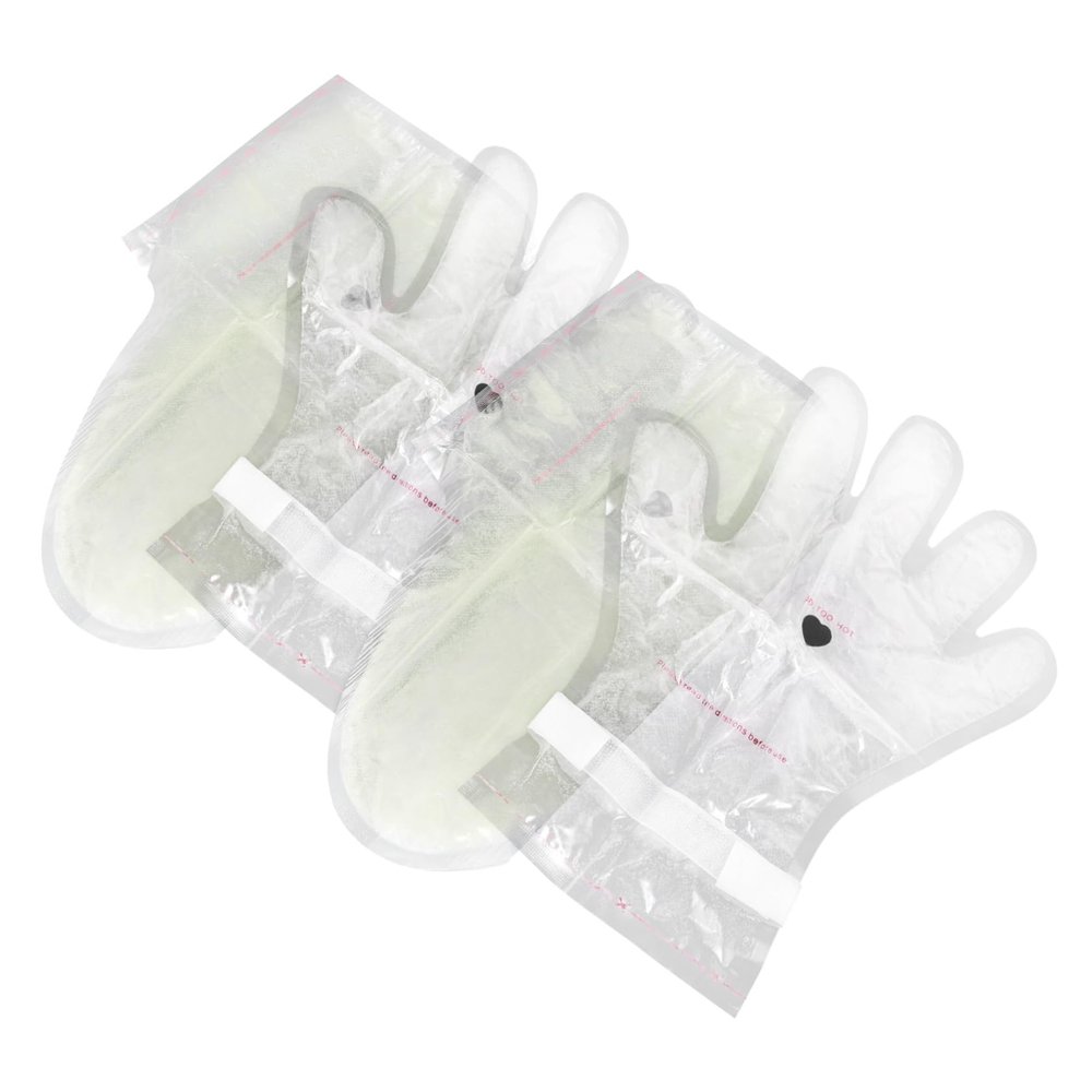 HONMEET 1 Set Moisturizing Foot Bags Paraffin Wax Spa Liners for Soft Skin Nourishing Hydration Exfoliating and Repairing Damaged