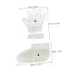 HONMEET 1 Set Moisturizing Foot Bags Paraffin Wax Spa Liners for Soft Skin Nourishing Hydration Exfoliating and Repairing Damaged view 2