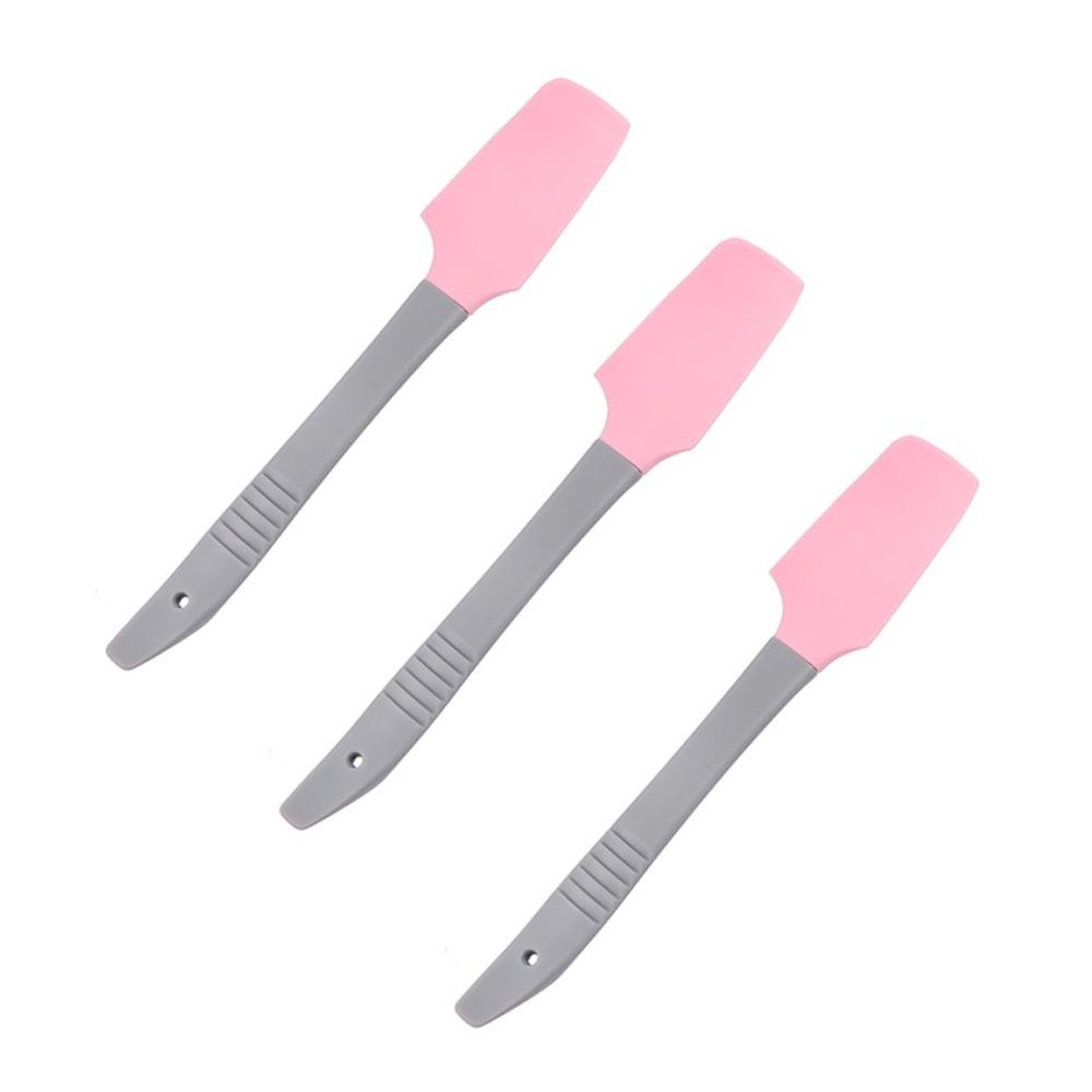 Gogogmee 3pcs Professional Wax Applicators Portable Multi Function Wax Sticks for Household Waxing Irregular Shape for Safe Use Lightweight Compact Design