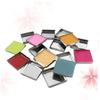 COLLBATH 56pcs Empty Square Metal Pans for DIY Eyeshadow Blusher and Pressed Powder for Magnetized Makeup for Versatile Cosmetic Projects view 1