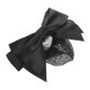Beavorty Mesh Hair Bun Covers Career Hair Network Elastic Elastic Bowknot Headband for Women view 1