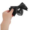 Beavorty Mesh Hair Bun Covers Career Hair Network Elastic Elastic Bowknot Headband for Women view 4