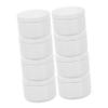 8 Pack DIY Scented Oil Jars with Lids, Aluminum White Containers view 1