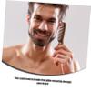 minkissy Wooden Folding Mustache Comb Wide Tooth Barber Comb for Men Engraved Travel Pu Case for Beard Care view 4