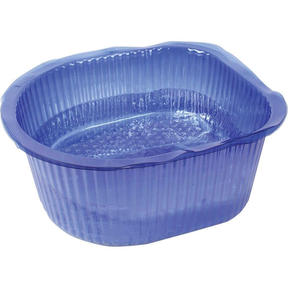ForPro Universal Pedi Bath Liners - 50% THICKER - Fit Footsie Bath Plus Foot Bath, Disposable Pedicure Foot Tub Liners for Foot Spa Basins & Foot Bath Soaks, Blue, 50-Count
