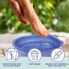 ForPro Universal Pedi Bath Liners - 50% THICKER - Fit Footsie Bath Plus Foot Bath, Disposable Pedicure Foot Tub Liners for Foot Spa Basins & Foot Bath Soaks, Blue, 50-Count view 3