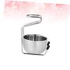 CTIRCHIU Elegant Bear Brush Holder Sturdy Razor Stand Heavy Duty Shaving Soap Bowl Men Grooming view 3