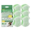 Spongables Pedi Scrub Foot Exfoliating 20+ Wash Sponge, Citron Eucalyptus, 6 Count (Pack of 6) view 1