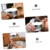 Gogogmee 2pcs Stainless Steel Shaving Bowl for Men Practical Soap Dish with Lid for Home and Barber Use Compact Design for Easy Storage Durable Shaving Cream Bowl Silver view 2