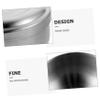 Gogogmee 2pcs Stainless Steel Shaving Bowl for Men Practical Soap Dish with Lid for Home and Barber Use Compact Design for Easy Storage Durable Shaving Cream Bowl Silver view 4