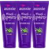 Aussie Miracle Repairer Reconstructing Hair Mask, 3 Pack Hair Mask with Aloe, Repair and Protect Damaged Hair, for All Hair Types 6.7 fl oz view 1