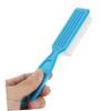 AUTSUPPL 4pcs Long Handle Nail Brush Durable Plastic Nail Cleaner Brushes for Makeup Manicure Soft Bristles for Easy Dust Removal Random Pattern Design for Home Salon Use view 3
