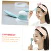 DEARMAMY Manual Silicone Face Brush for Deep Cleansing Exfoliating Massaging Cozy Food Grade Silicone Pore Brush for Gentle Skin Care for Removing Blackheads and Dead Skin view 3