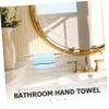 BUTIFULSIC 3pcs All Cotton Jacquard Towels Highly Absorbent Hand Towels for Face and Hand Care Quick Drying Soft and for Everyday Use view 3
