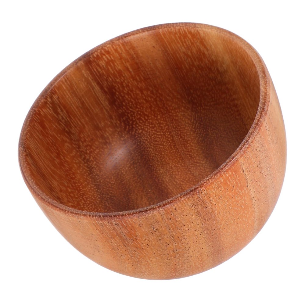 Cabilock Wood Shaving Bowl for Men Natural Wood Shaving Soap Dish Reusable Beard Care Tool for Smooth Shave Travel Lightweight Design for Easy Lathering and Comfort