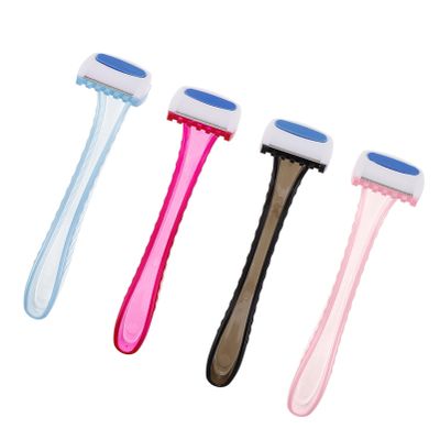 Mikinona 4pcs Compact Hair Removal Tool for Women Manual Precision Trimmer for Facial Body Hair