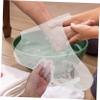 CHILDWEET 100pcs Waterproof Foot Covers Disposable Plastic Foot Bath Liners for Spa and Pedicure Moisturizing Socks view 4