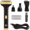 Wedhapy Electric Shavers for Men, 4-in-1 Painless Foil Shaver with LED Display, Rechargeable Cordless Beard Trimmer for Men Face Nose Eyebrows Hair view 2