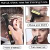Wedhapy Electric Shavers for Men, 4-in-1 Painless Foil Shaver with LED Display, Rechargeable Cordless Beard Trimmer for Men Face Nose Eyebrows Hair view 4