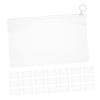 50pcs Small Makeup Bag Frosted Toiletry Pouch for Purse Easy Access Zippered Organizer for Undergarments Travel Friendly Cosmetic Storage for Women view 1